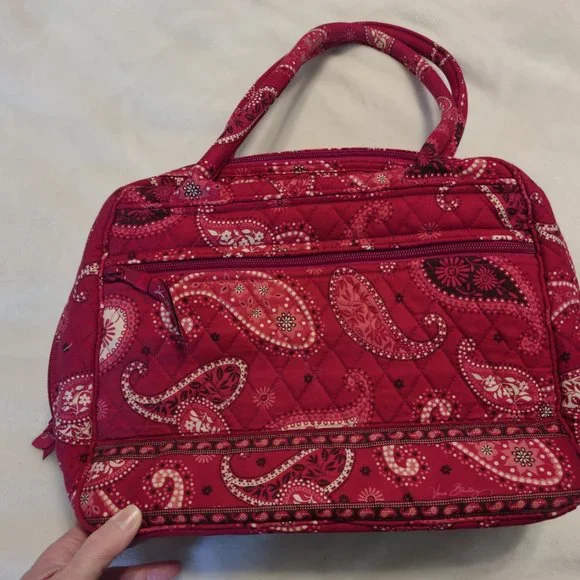 EUC Vera Bradley Bowler Handbag - Picture 6 of 16